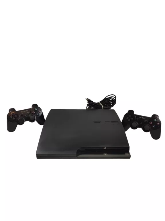 KONSOLA SONY PS3 PLAYSTATION 3 SLIM 250 GB + 2 PADY + OKABLOWANIE