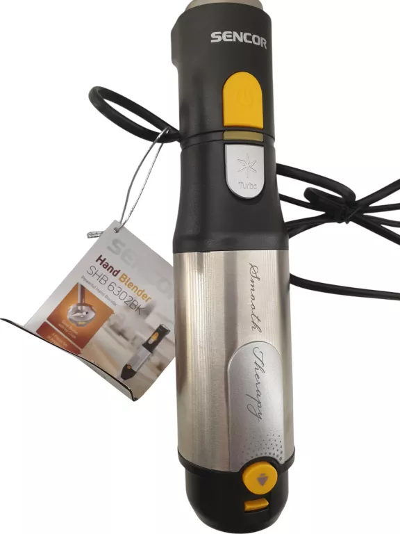 MIKSER RĘCZNY ROZDRABNIACZ SIEKACZ SPIENIACZ 5W1 SENCOR 1200 W CZARNY