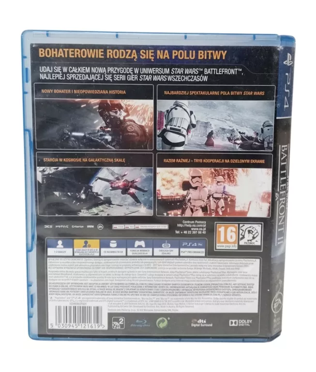 GRA STAR WARS BATTLEFRONT II PS4