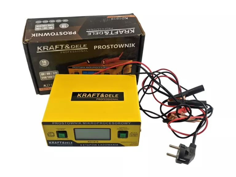PROSTOWNIK MIKROPROCESOROWY KRAFT&DELE KD1919 10A