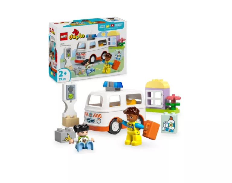 LEGO DUPLO 10447 KARETKA Z KIEROWCĄ