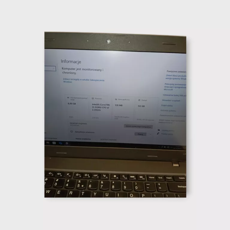 LAPTOP LENOVO THINKPAD L450 14” - INTEL CORE I5|8GB|128GB|WIN10