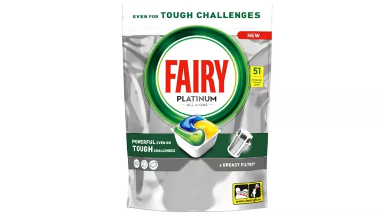 FAIRY PLATINUM CYTRYNA KAPSUŁKI DO ZMYWARKI ALL IN ONE, 51 TABLETEK