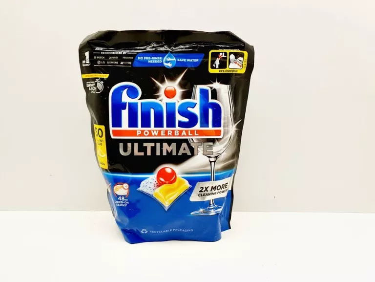 KAPSUŁKI DO ZMYWARKI FINISH POWERBALL ULTIMATE LEMON 50 SZTUK