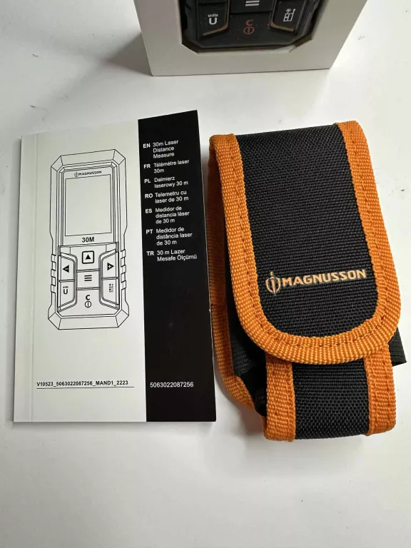 DALMIERZ LASEROWY MAGNUSSON IP54 30M  SUPER STAN!