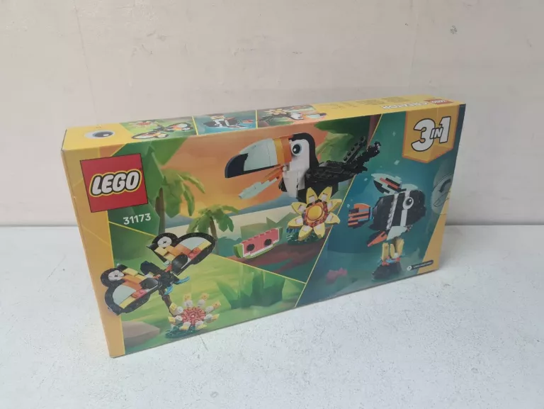 LEGO 31173 CREATOR 3W1 DZIKIE ZWIERZĘTA: TROPIKALNY TUKAN