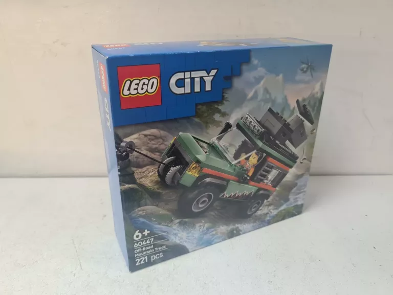 LEGO CITY 60447 GÓRSKA CIĘŻARÓWKA TERENOWA 4X4