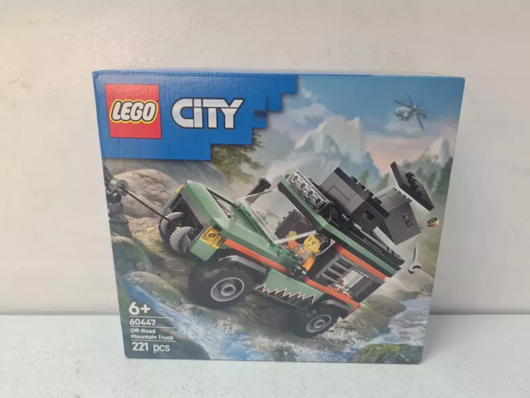 LEGO CITY 60447 GÓRSKA CIĘŻARÓWKA TERENOWA 4X4