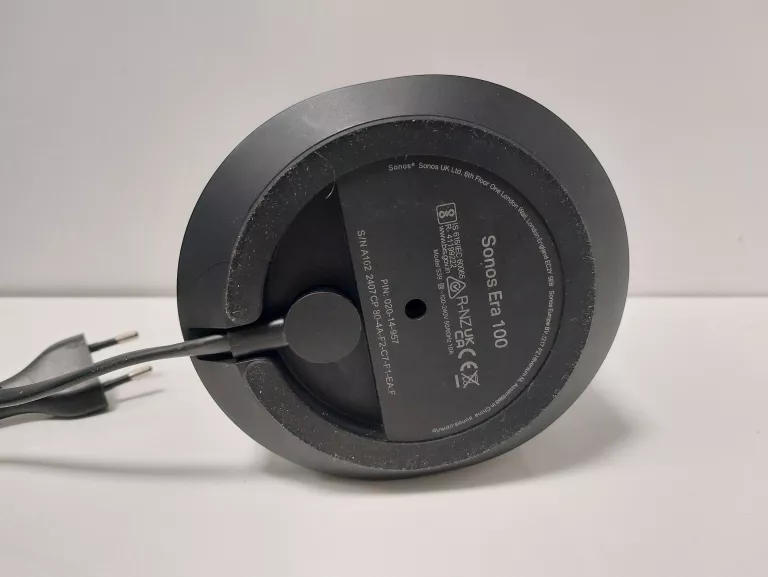 SONOS ERA 100 CZARNY GŁOŚNIK MULTIROOM BEZPRZEWODOWY BLUETOOTH