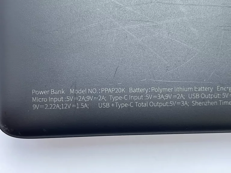 POWERBANK BASEUS PPAP20K 20W 20000MAH