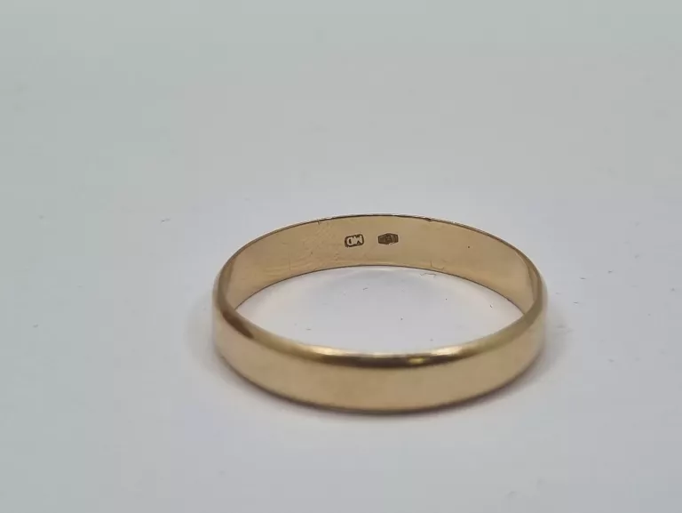 ZŁOTA MĘSKA OBRĄCZKA 585 3,50G R32 SZER 5MM