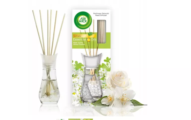 PATYCZKI ZAPACHOWE AIR WICK 25ML BIAŁE KWIATY