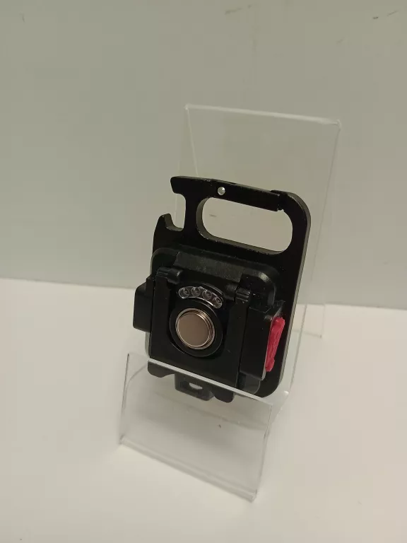 MINI LATARKA LED KIESZONKOWA BRELOK MAGNES OTWIERACZ UCHWYT NÓŻKA 4 ŚWIATŁ