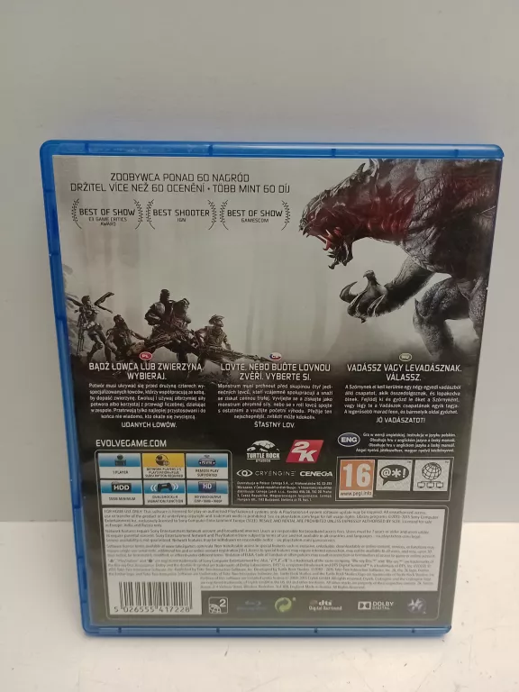 EVOLVE | GRA PS4 | PLAYSTATION 4