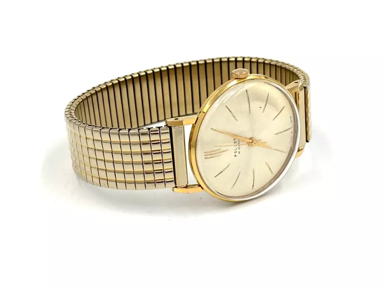 ZEGAREK POLJOT 16 JEWELS MECHANICZNY BRANSOLETA