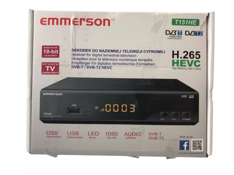 DEKODER EMMERSON T151HE DVB-T2