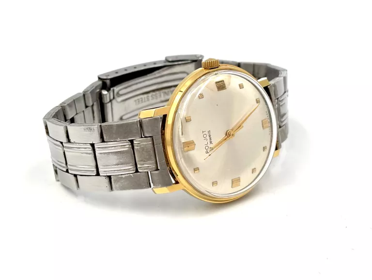 ZEGAREK POLJOT 17 JEWELS MECHANICZNY BRANSOLETA
