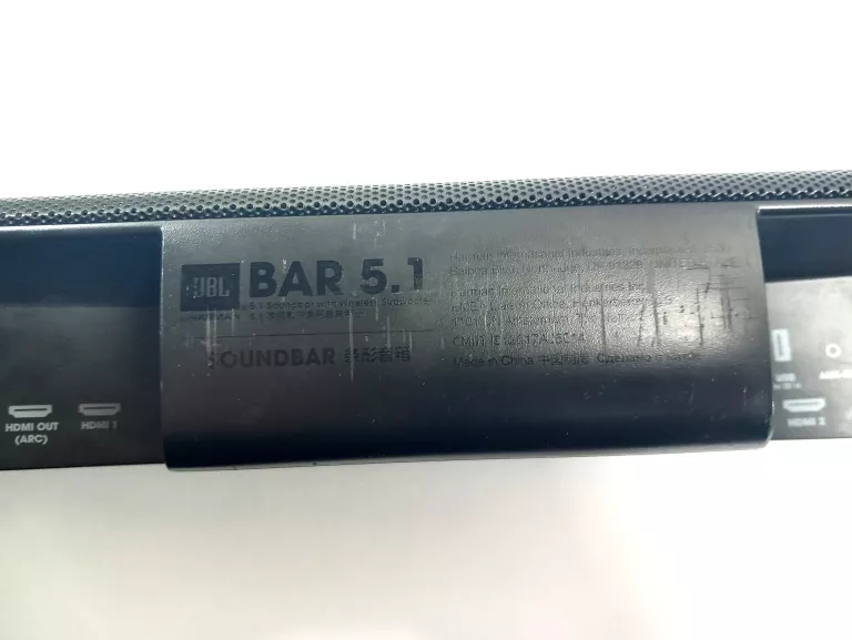 SOUNDBAR JBL BAR 5.1 550 W CZARNY