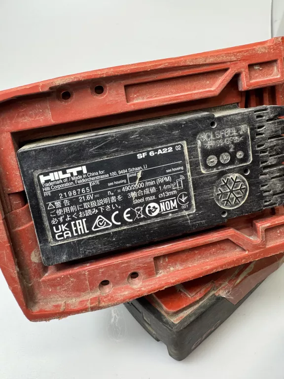 WKRETARKA HILTI SF 6-A22 2XAKU