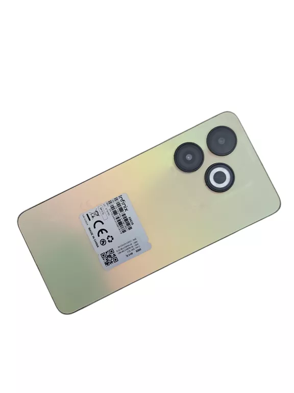 TELEFON INFINIX SMART 8 3/64 GB 4G ŻÓŁTY PĘKNIĘTY EKRAN