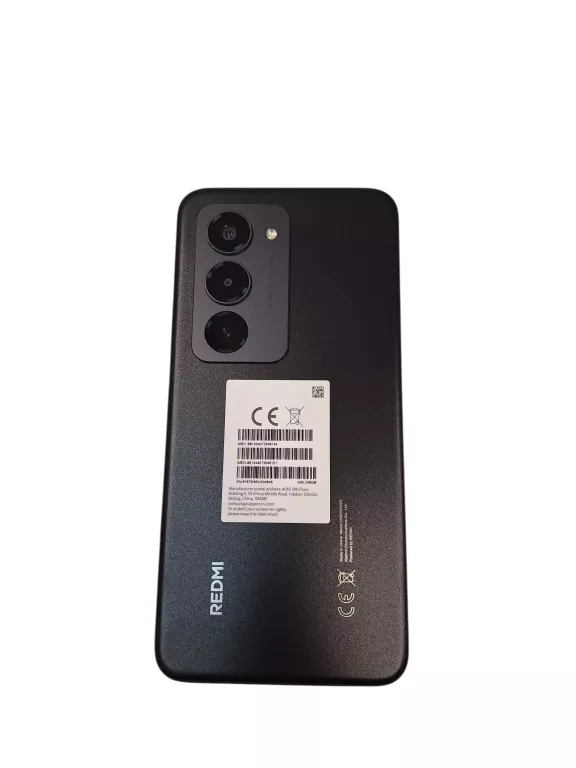 SMARTFON XIAOMI REDMI 15 8 GB / 256 GB 4G (LTE) CZARNY