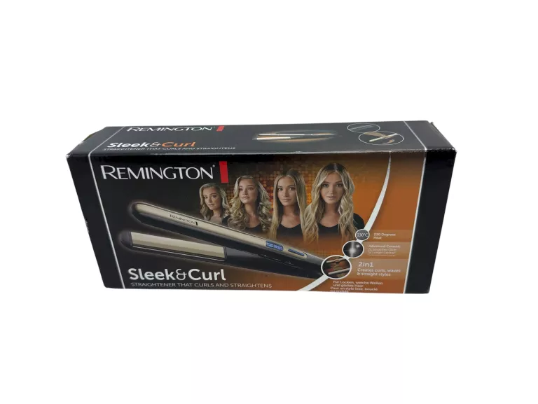 PROSTOWNICA REMINGTON SLEEK & CURL S6500 50W KOMPLET