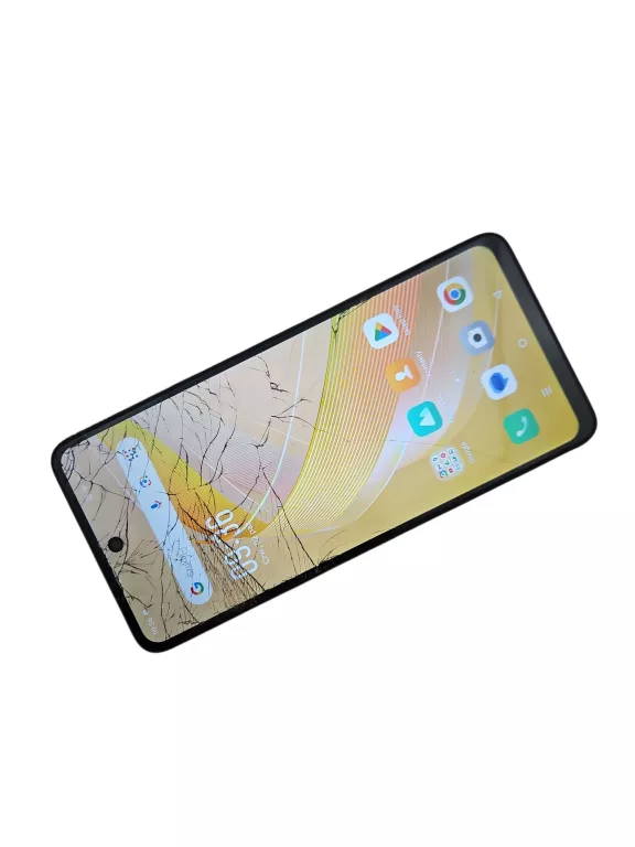 TELEFON INFINIX SMART 8 3/64 GB 4G ŻÓŁTY PĘKNIĘTY EKRAN