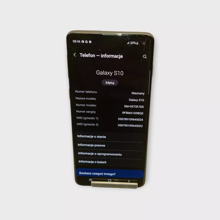 TELEFON SAMSUNG GALAXY S10 SOLO