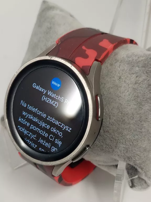 SMARTWATCH SAMSUNG GALAXY WATCH 5 PRO GPS 45MM SM-R920 GRAY TITANIUM SZARY