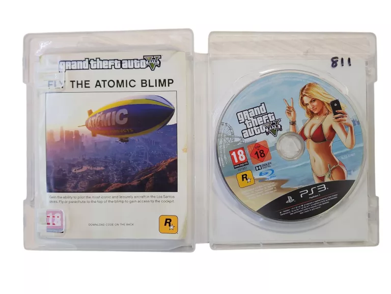 GRA GRAND THEFT AUTO V GTA 5 PS3