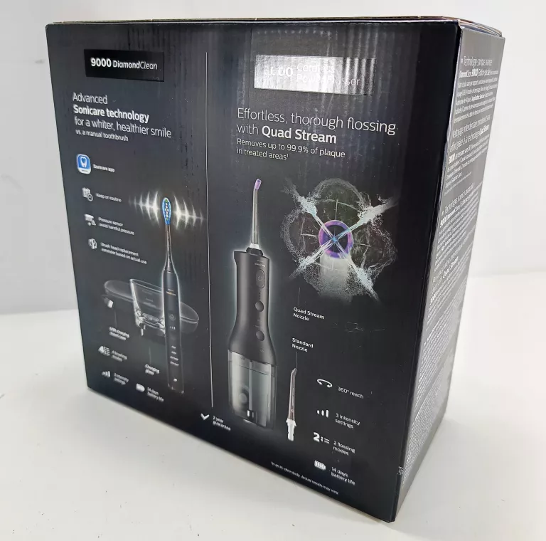 SONICZNA SZCZOTECZKA IRYGATOR DO ZĘBÓW PHILIPS SONICARE HX3886/43