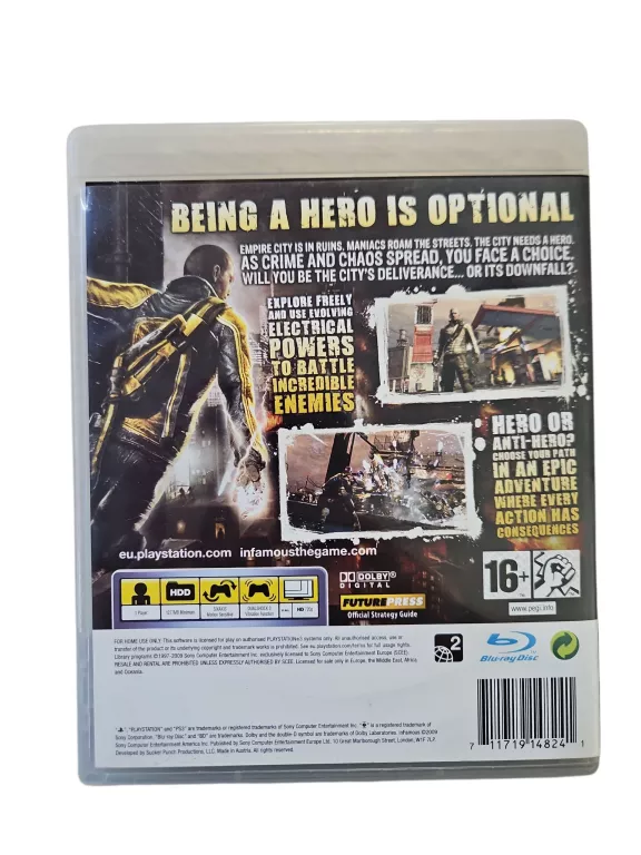 GRA INFAMOUS PS3