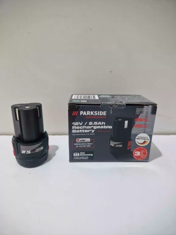 AKUMULATOR LI-ION PARKSIDE PERFORMANCE 12 V 2,5 AH