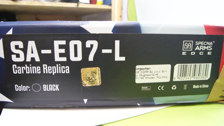 REPLIKA KARABINKA SA-E07 EDGE ASG +OSPRZĘT