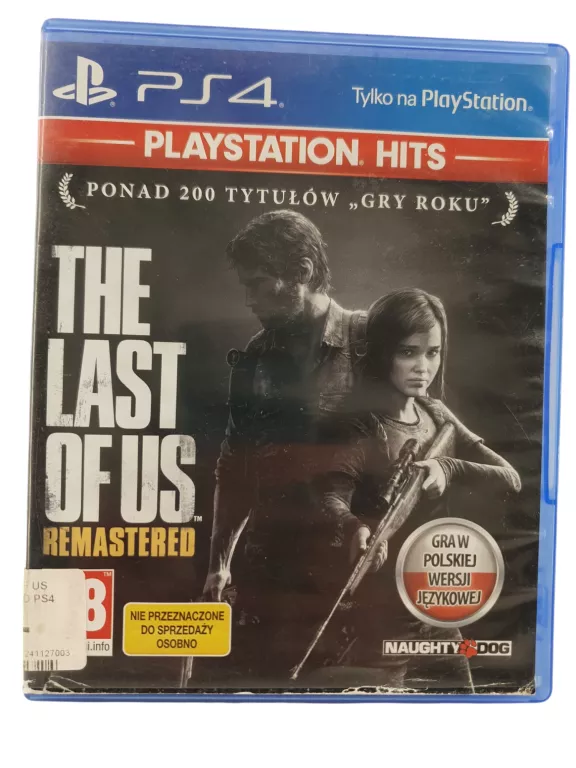 GRA THE LAST OF US REMASTERED PS4