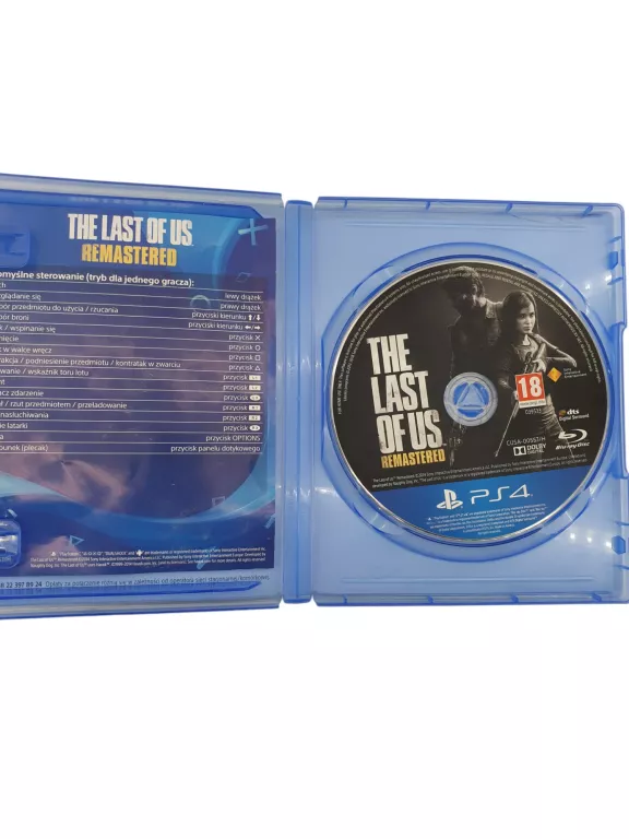 GRA THE LAST OF US REMASTERED PS4