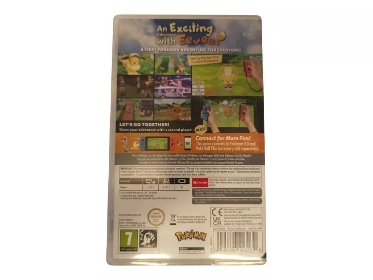 GRA SWITCH NINTENDO POKEMON LES GO EEVEE