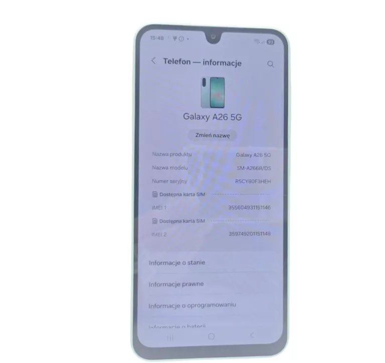 TELEFON SAMSUNG GALAXY A26 5G+ PUDEŁKO !!OPIS!!