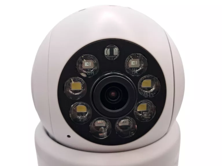 KAMERA WIFI WEWNĘTRZNA OBROTOWA ŻARÓWKA GWINT E27 IP 3MP TUYA MONITORING