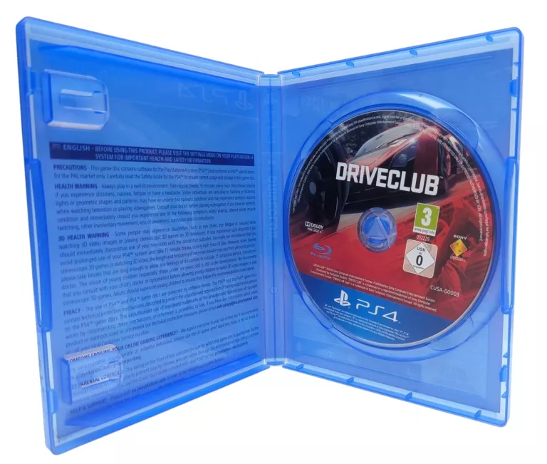 DRIVECLUB - GRA NA KONSOLĘ PLAYSTATION 4