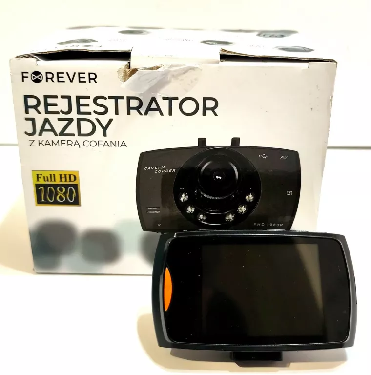 REJESTRATOR JAZDY FOREVER FULL HD + PUD
