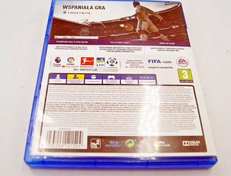 PS4 FIFA 18 PL