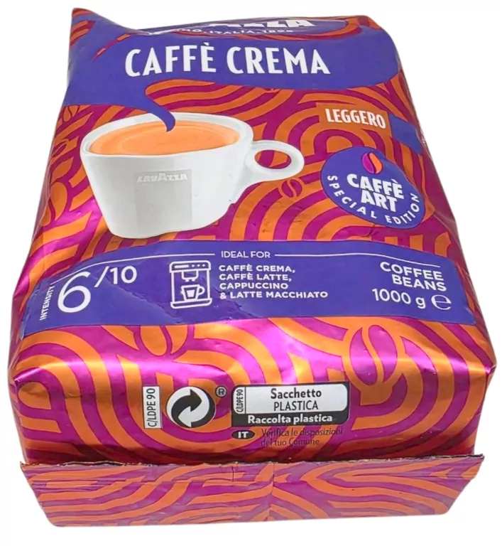KAWA ZIARNISTA LAVAZZA CAFFE CREMA LEGGERO 1000G