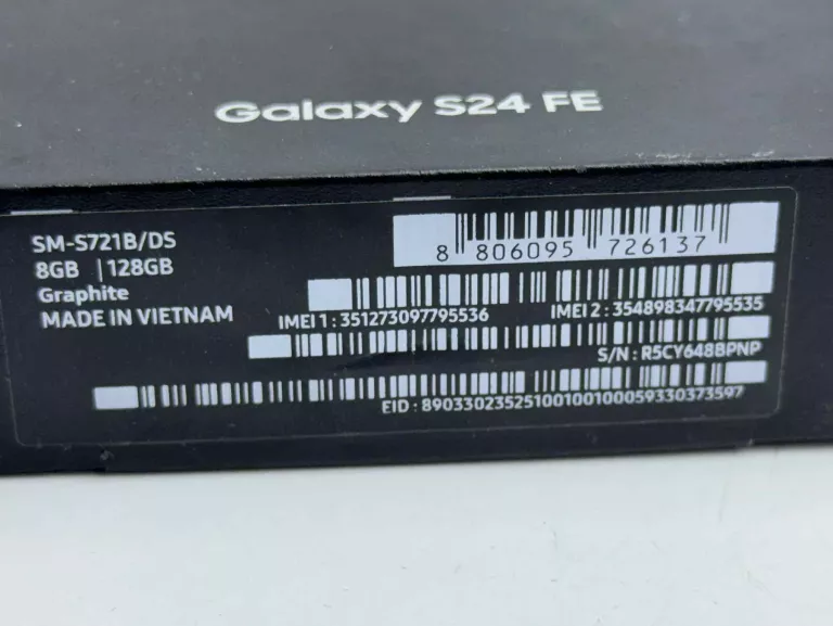 TELEFON SAMSUNG GALAXY S24 FE 128GB BEZ BLOKAD NIE Z SIECI