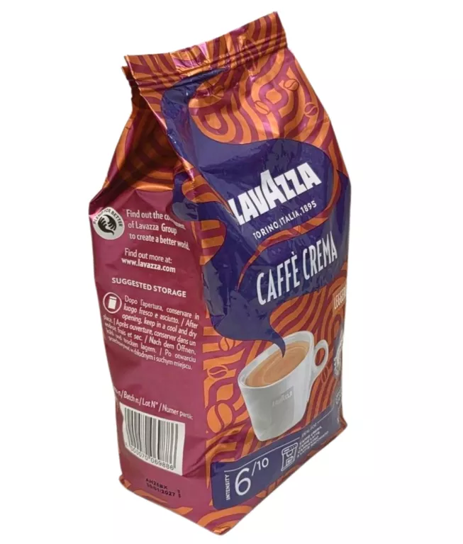 KAWA ZIARNISTA LAVAZZA CAFFE CREMA LEGGERO 1000G