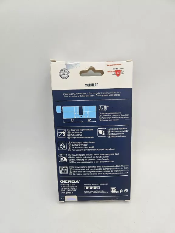 WKŁADKA GERDA PREMIUM PROTECTION MODULAR SLR GAŁKA 30-61 KLUCZ 37-68