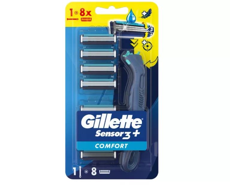 MASZYNKA NA WKŁADY DO GOLENIA GILLETTE SENSOR3