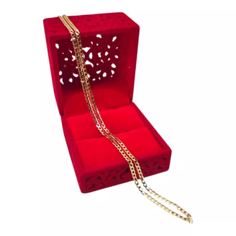 ELEGANCKI ZŁOTY ŁAŃCUSZEK PANCERKA 3,84G 585 50CM