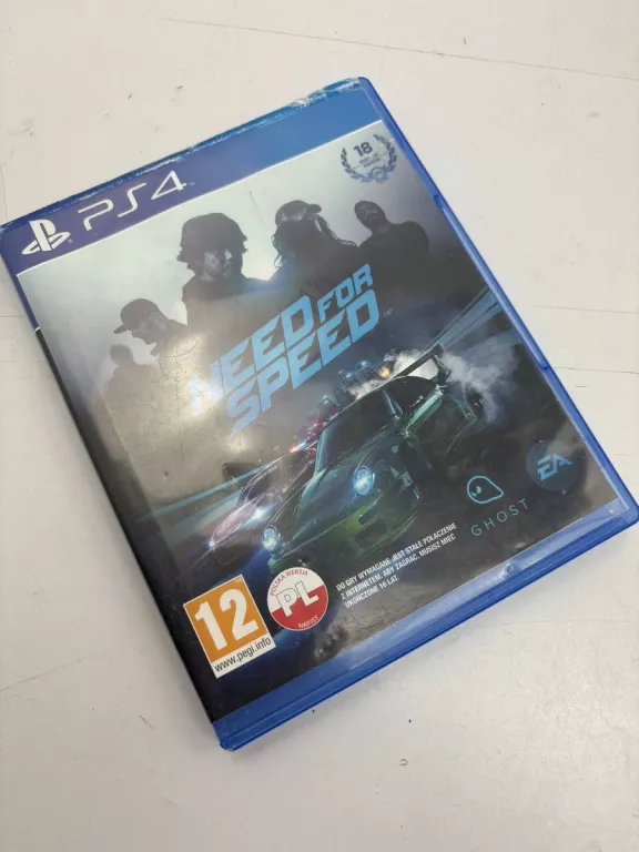 KONSOLA PS4 512GB + PAD + OKABLOWANIE + GRA NEED FOR SPEED