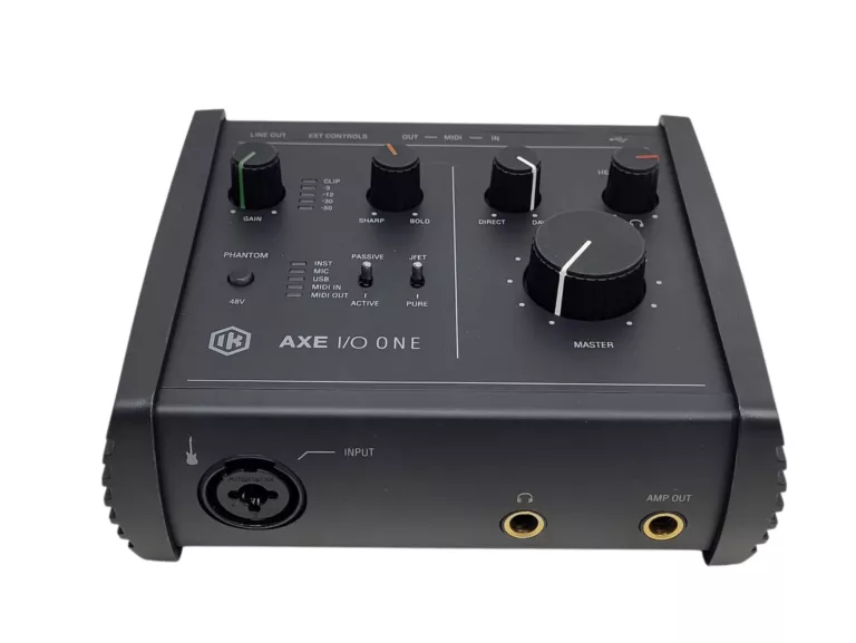 IK MULTIMEDIA AXE I/O ONE INTERFEJS AUDIO USB-C 192KHZ CZARNY